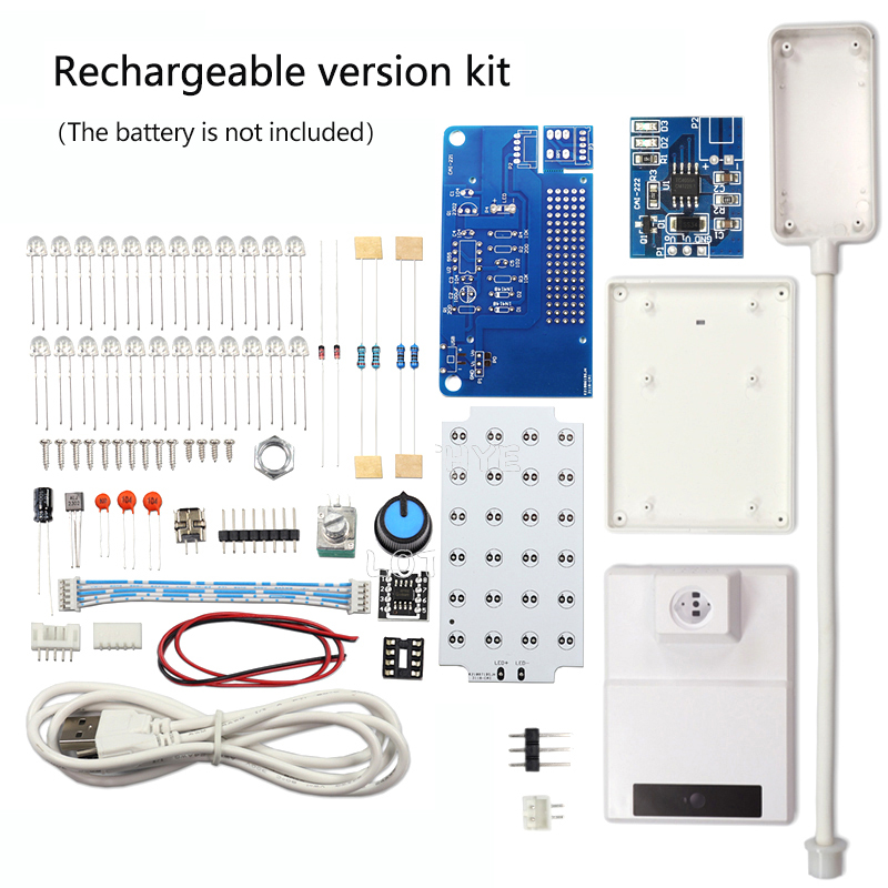 Diy Electronics Table - NE555 Kit Lampu Meja Peredupan LED
