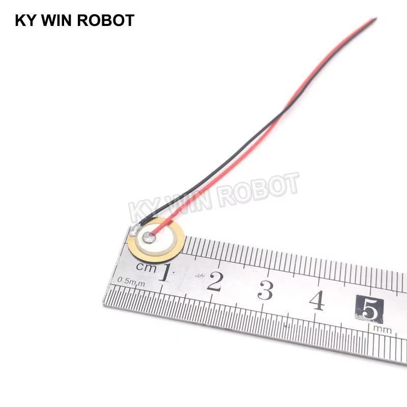 Diy Electronics Components - 10 Buah Pelat Wafer Keramik Piezoelektrik