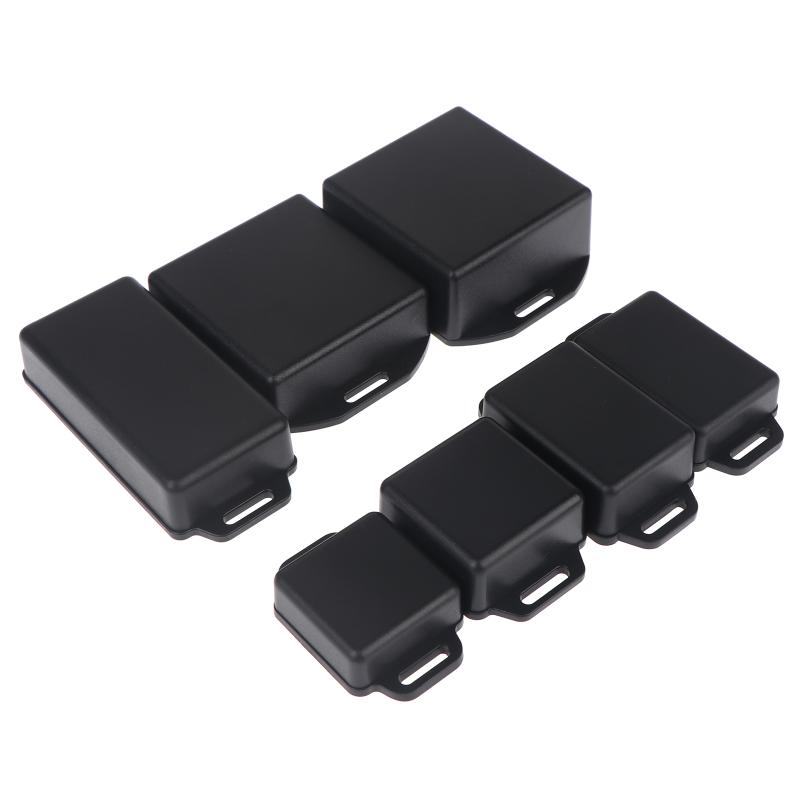 Diy Electronics Components - Set Kotak Proyek Elektronik Plastik Hitam