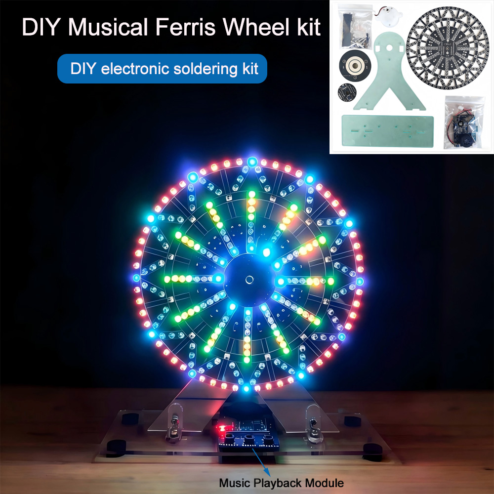 Diy Electronics Com - Kit elektronik DIY Roda Ferris Musikal
