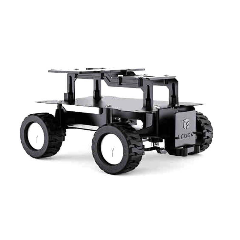 Diy Kit Elektronik - Mobil Robot Akrilik 4WD dengan Motor