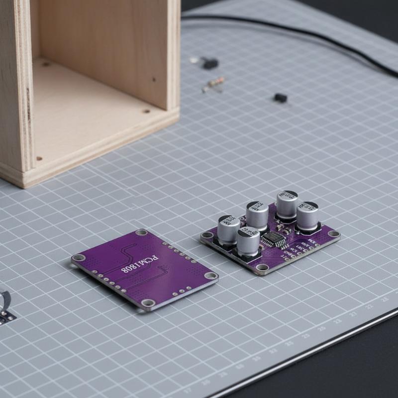 Diy Electronics Components - Modul ADC Stereo PCM1808 24Bit BARU