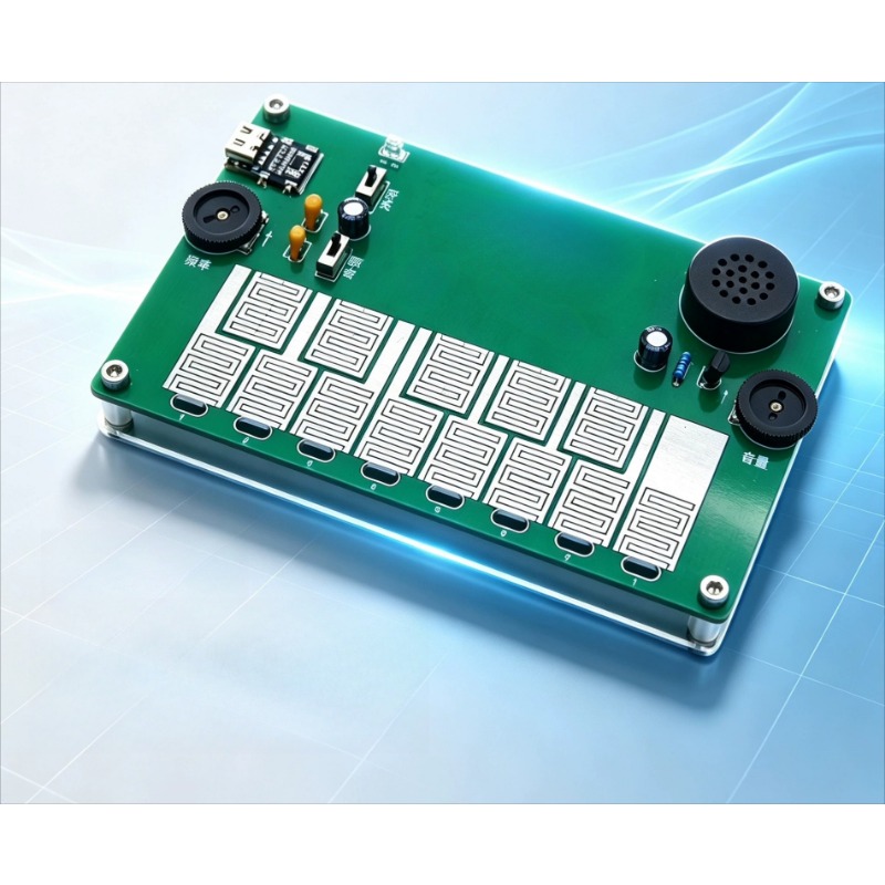 Diy Electronics Course - Piano sentuh Alat musik elektronik sentuh
