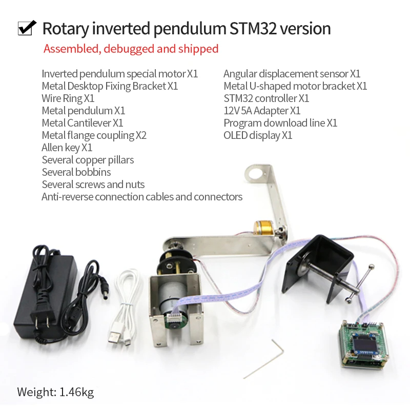Diy Kit Elektronik - IP570 Pendulum Terbalik Berputar Untuk Arduino