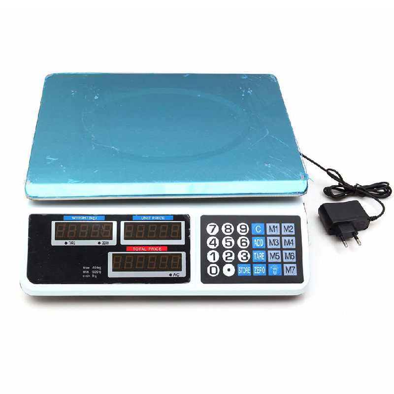 Diy Electronics Store - Timbangan Elektronik Stainless Steel 30KG Isi