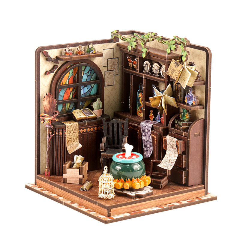 Diy Electronics Housing - Kit Model Miniatur Kayu DIY Bengkel