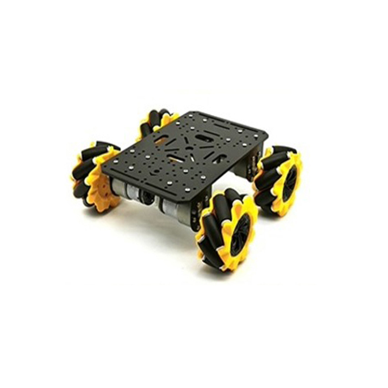 Diy Kit Elektronik - Sasis Mobil Robot 4WD dengan Motor