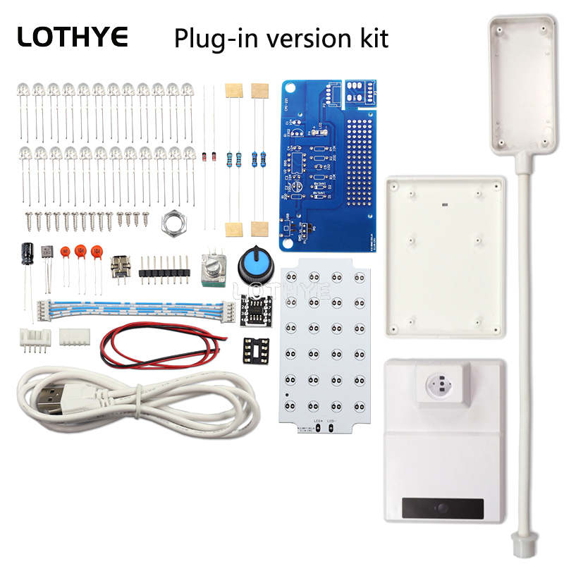 NE555 Kit Lampu Meja Peredupan - Diy Electronics Table ulasan dan harga