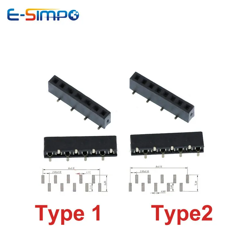 10 Buah 2.0Mm Pitch SMD 1*3P4P - Male Female Header Pin ulasan dan harga