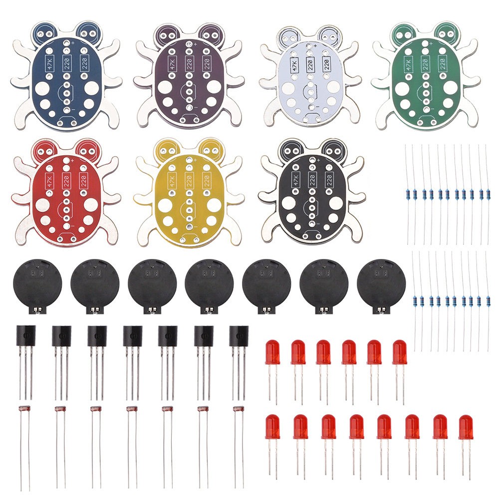 Kit Solder Elektronik LED DIY, - Diy Electronics Components ulasan dan harga