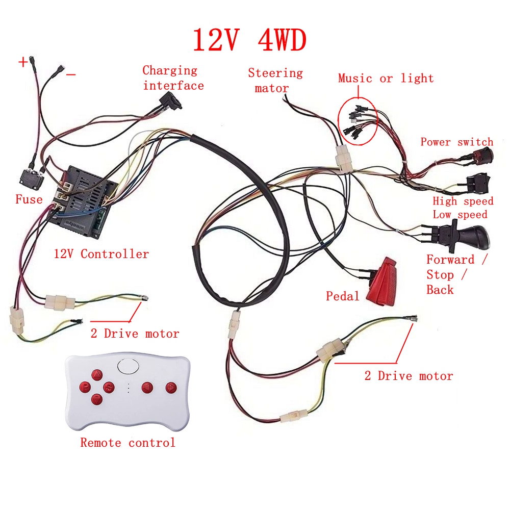 Mobil listrik anak DIY dimodif - Diy Kit Elektronik ulasan dan harga