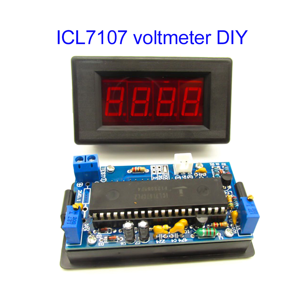 Kit Suku Cadang Voltmeter ICL7 - Diy Electronics Com ulasan dan harga