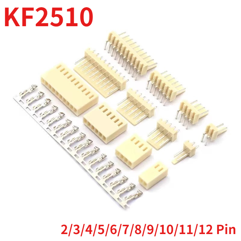 50 Buah KF2510 2P 3P 4P 5P 6P  - Male Female Header Pin ulasan dan harga