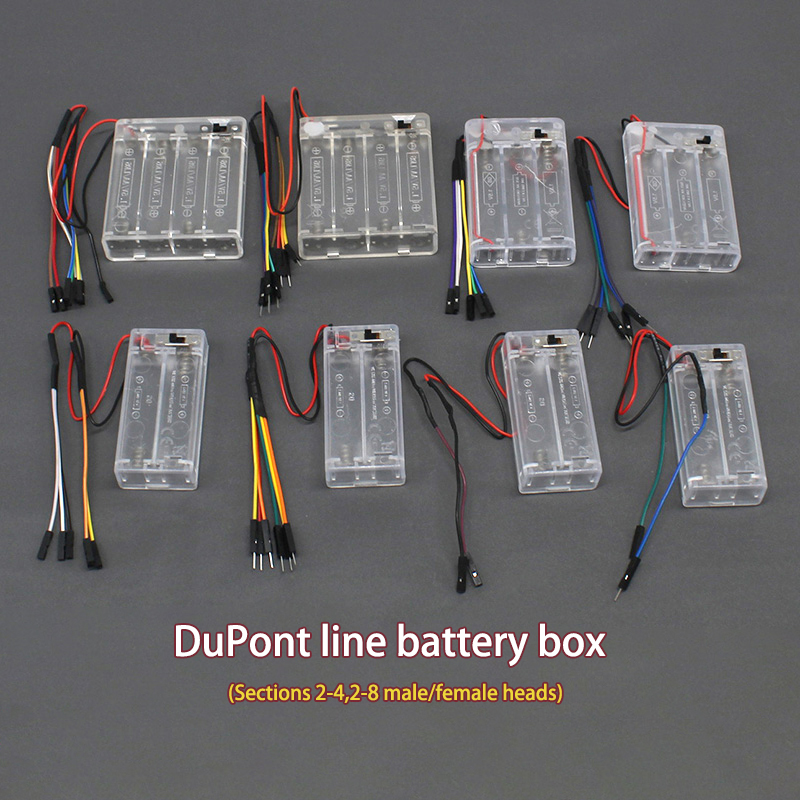 Tempat Baterai DIY untuk 5 Bat - Diy Electronics Holder ulasan dan harga