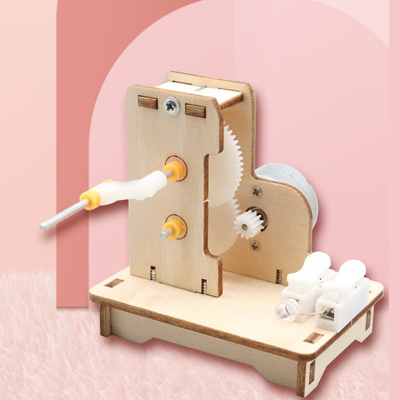 Generator tangan Mini DIY, Kit - Diy Kit Elektronik ulasan dan harga