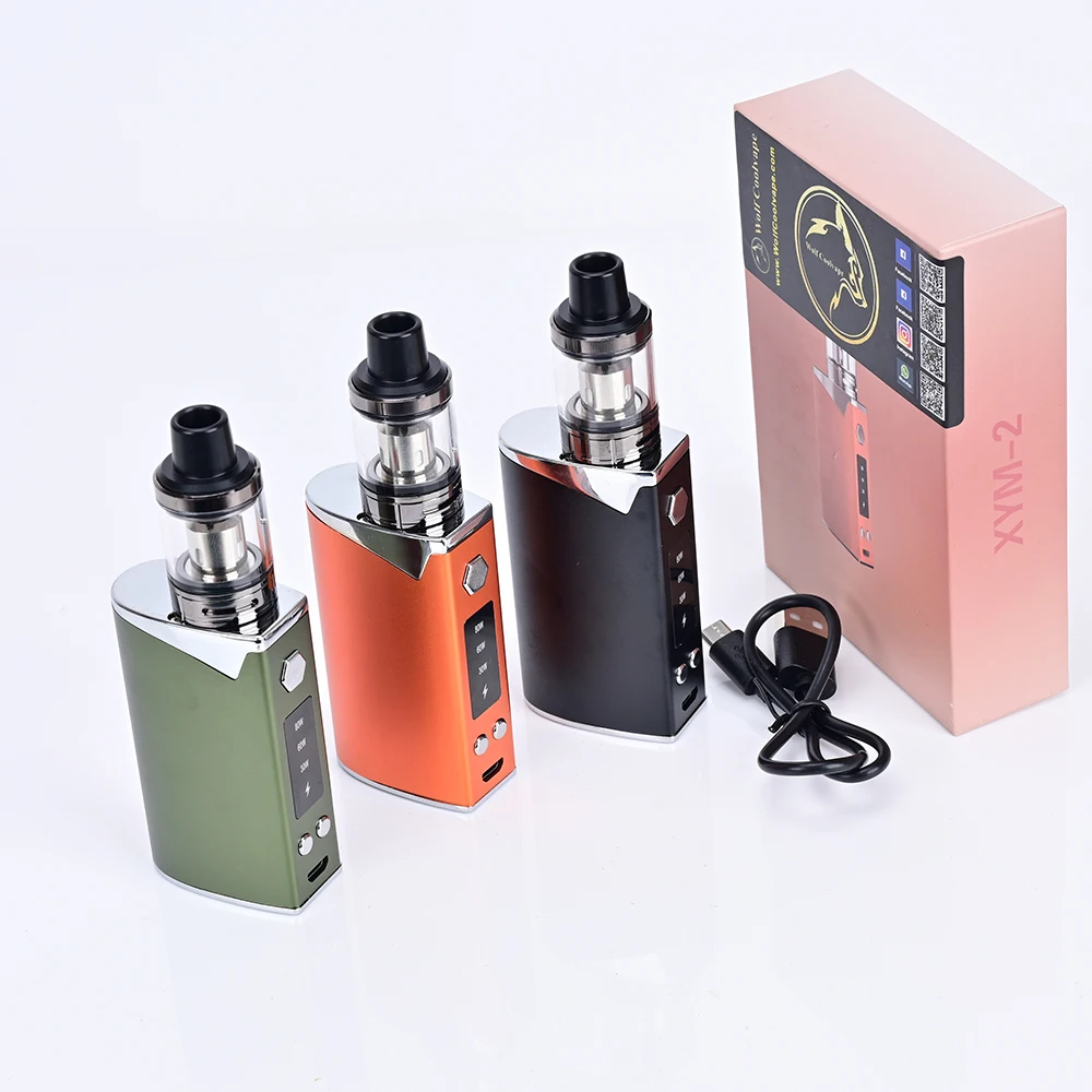 Wolfcoolvape 80W E-Cigarette S - Diy Vape Electronics ulasan dan harga