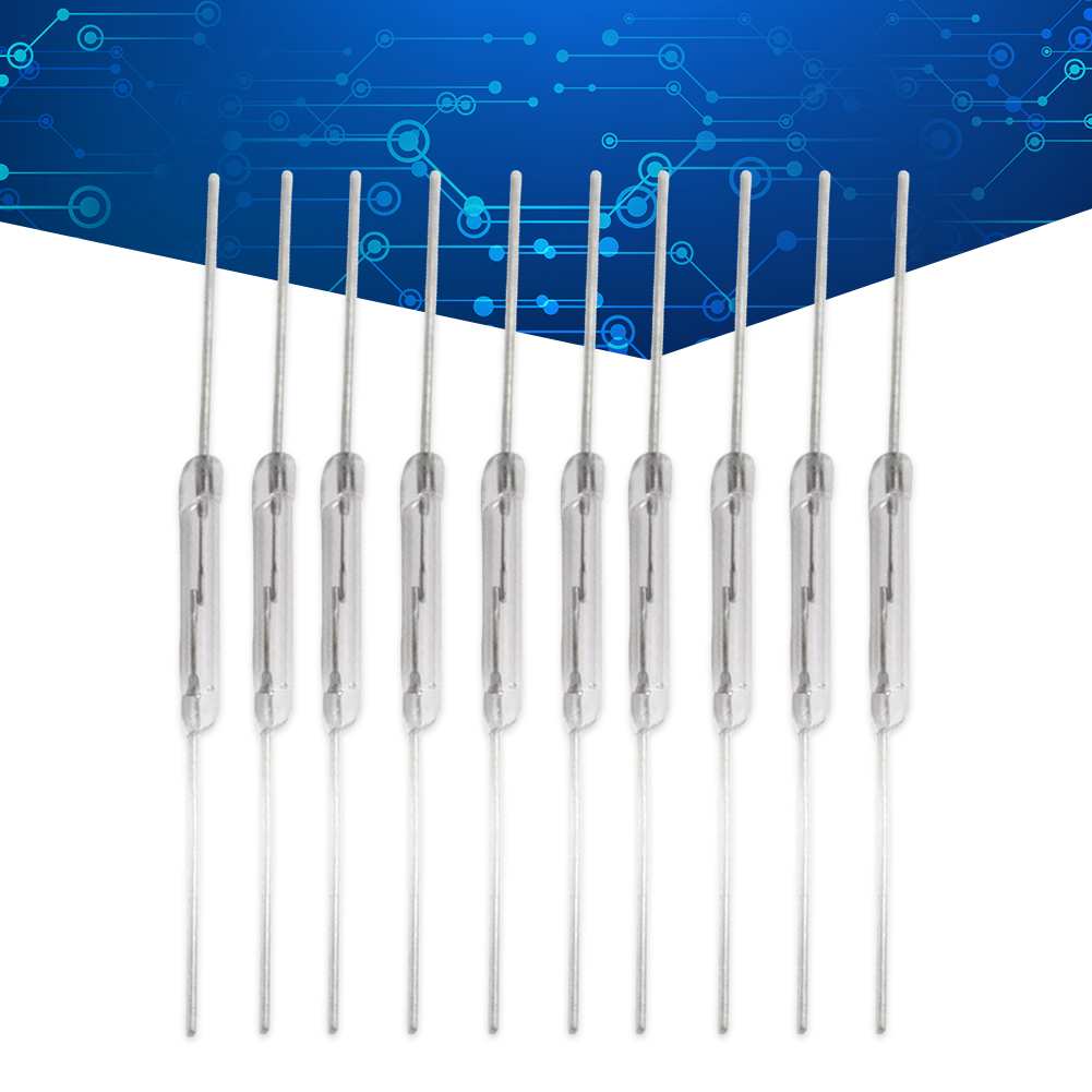 10 Buah Sakelar Buluh Magnetik - Diy Electronics Components ulasan dan harga