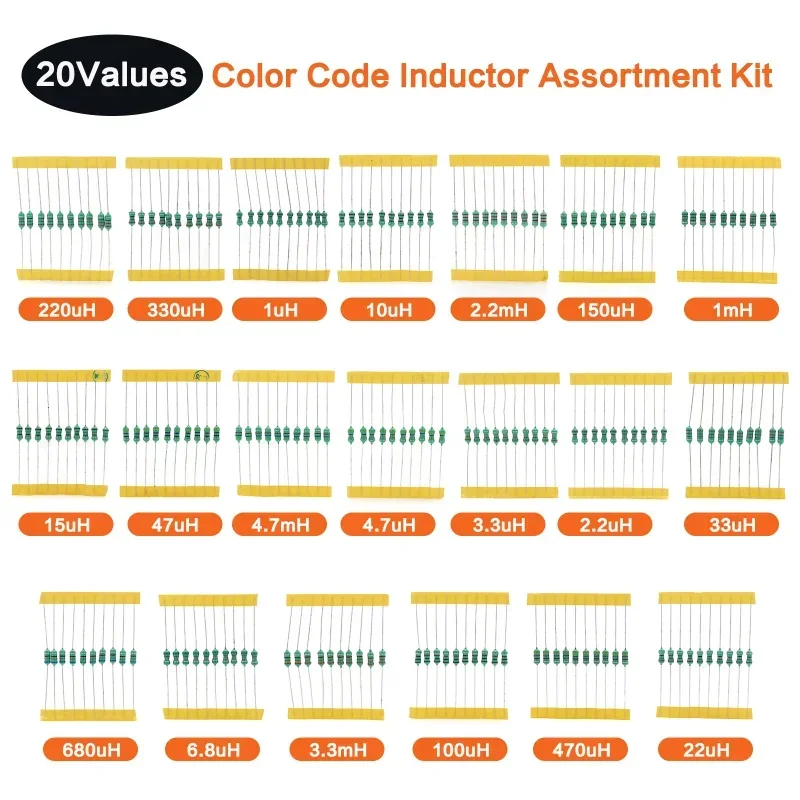 200 Buah Kit Induktor Cincin W - Diy Electronics Gadget ulasan dan harga