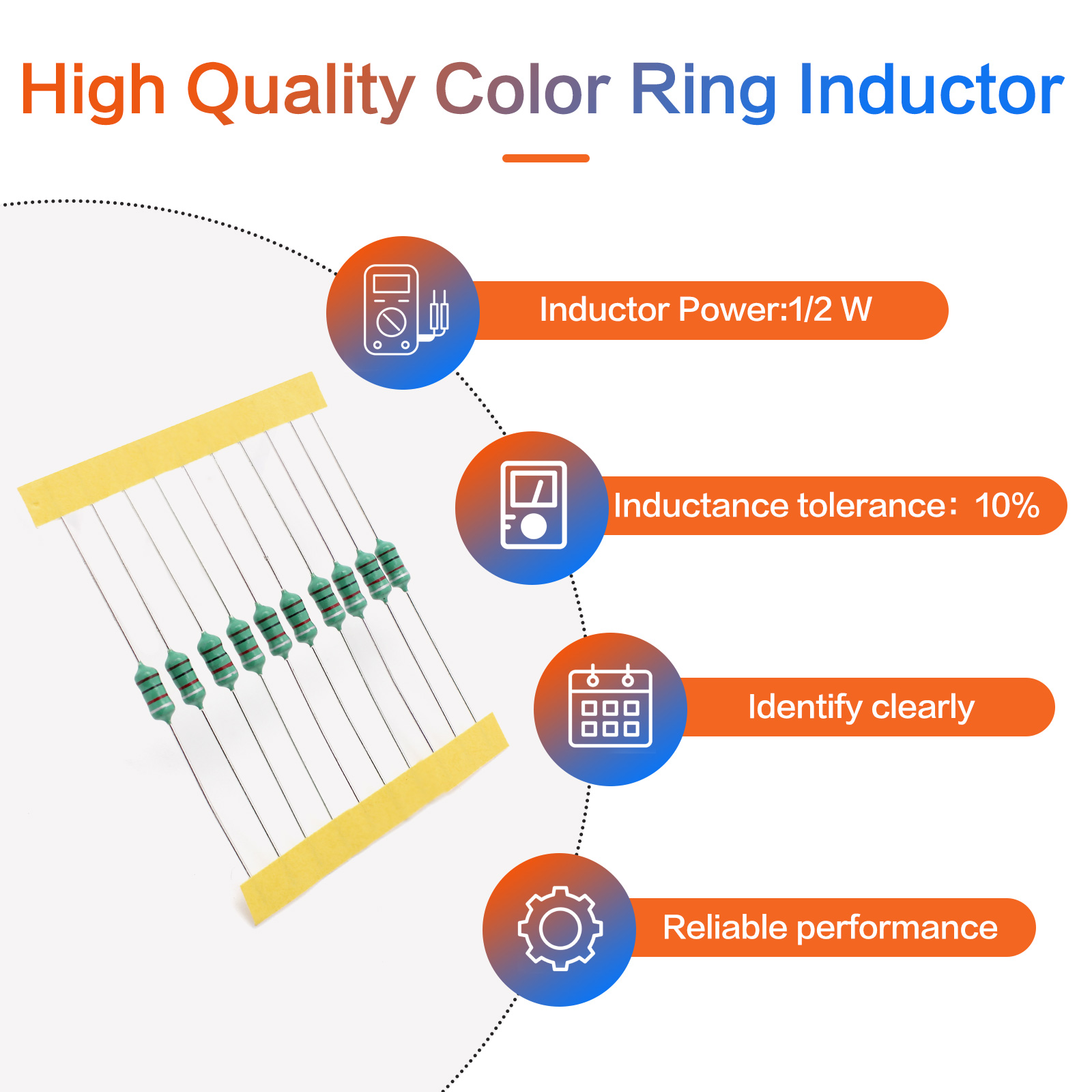 200 Buah Kit Induktor Cincin W - Diy Electronics Gadget ulasan dan harga