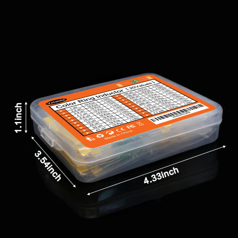 200 Buah Kit Induktor Cincin W - Diy Electronics Gadget ulasan dan harga