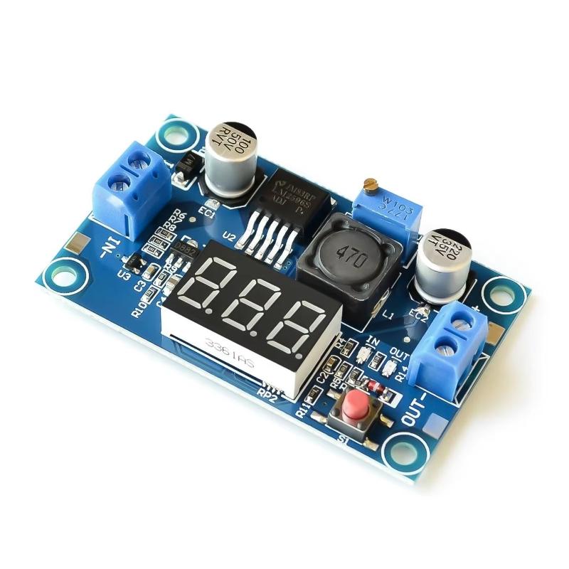 Modul Catu Daya LM2596 Dengan  - Diy Electronics ulasan dan harga