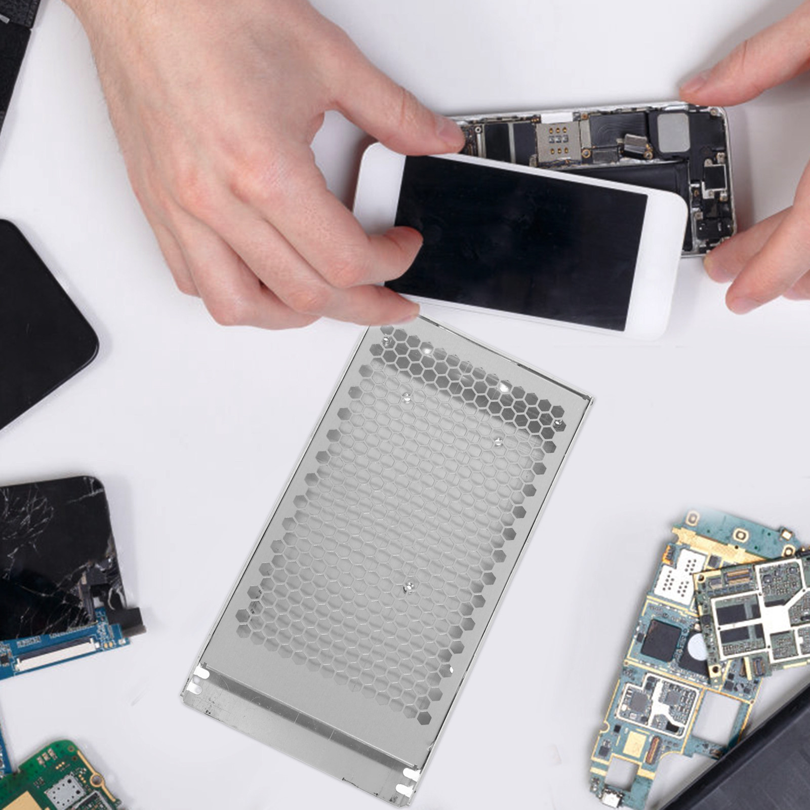 Kotak Aluminium untuk Switchin - Diy Electronics ulasan dan harga