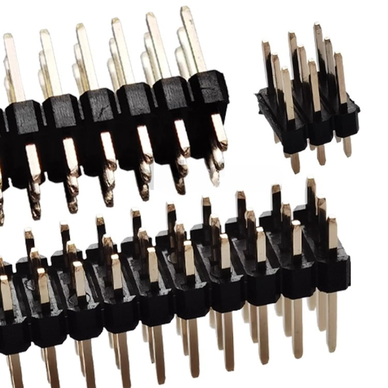 5 Buah 2.0Mm 3*40P Tiga Baris  - Male Female Header Pin ulasan dan harga