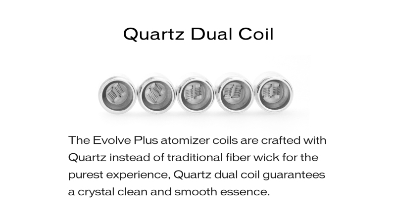 Yocan Evolve Plus QDC Gulungan - Diy Vape Electronics ulasan dan harga