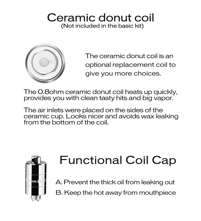 Yocan Evolve Plus QDC Gulungan - Diy Vape Electronics ulasan dan harga