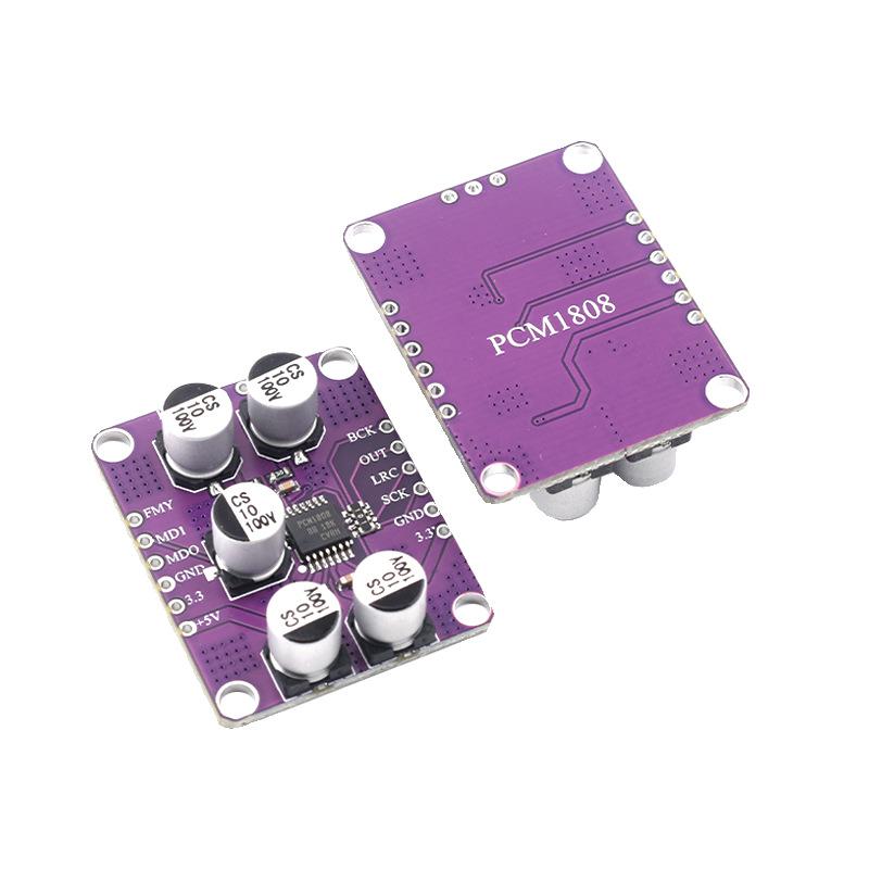 Modul ADC Stereo PCM1808 24Bit - Diy Electronics Components ulasan dan harga