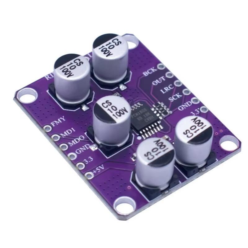 Modul ADC Stereo PCM1808 24Bit - Diy Electronics Components ulasan dan harga