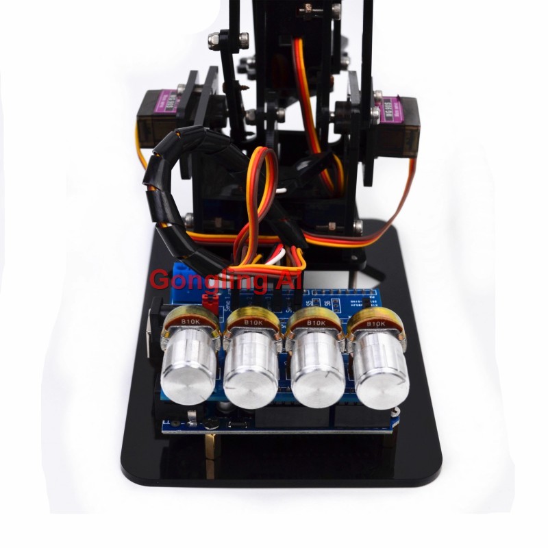 Kit Lengan Robot STEM 4 DOF Se - Diy Kit Elektronik ulasan dan harga