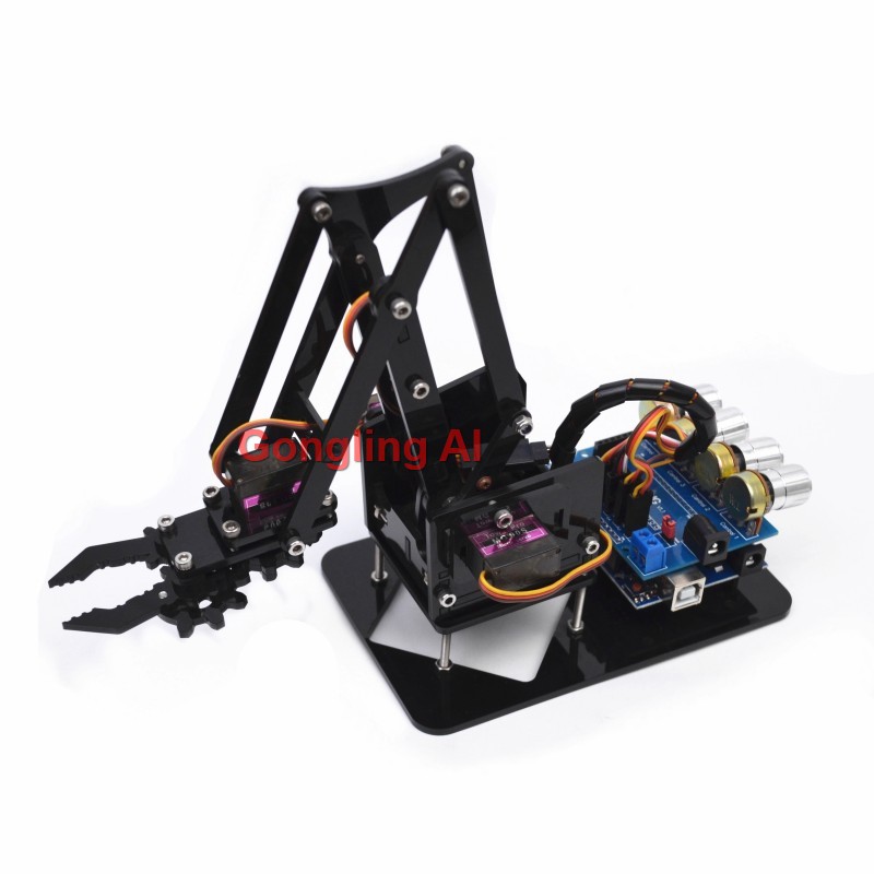 Kit Lengan Robot STEM 4 DOF Se - Diy Kit Elektronik ulasan dan harga