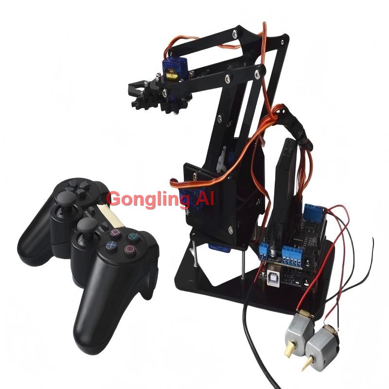 Kit Lengan Robot STEM 4 DOF Se - Diy Kit Elektronik ulasan dan harga