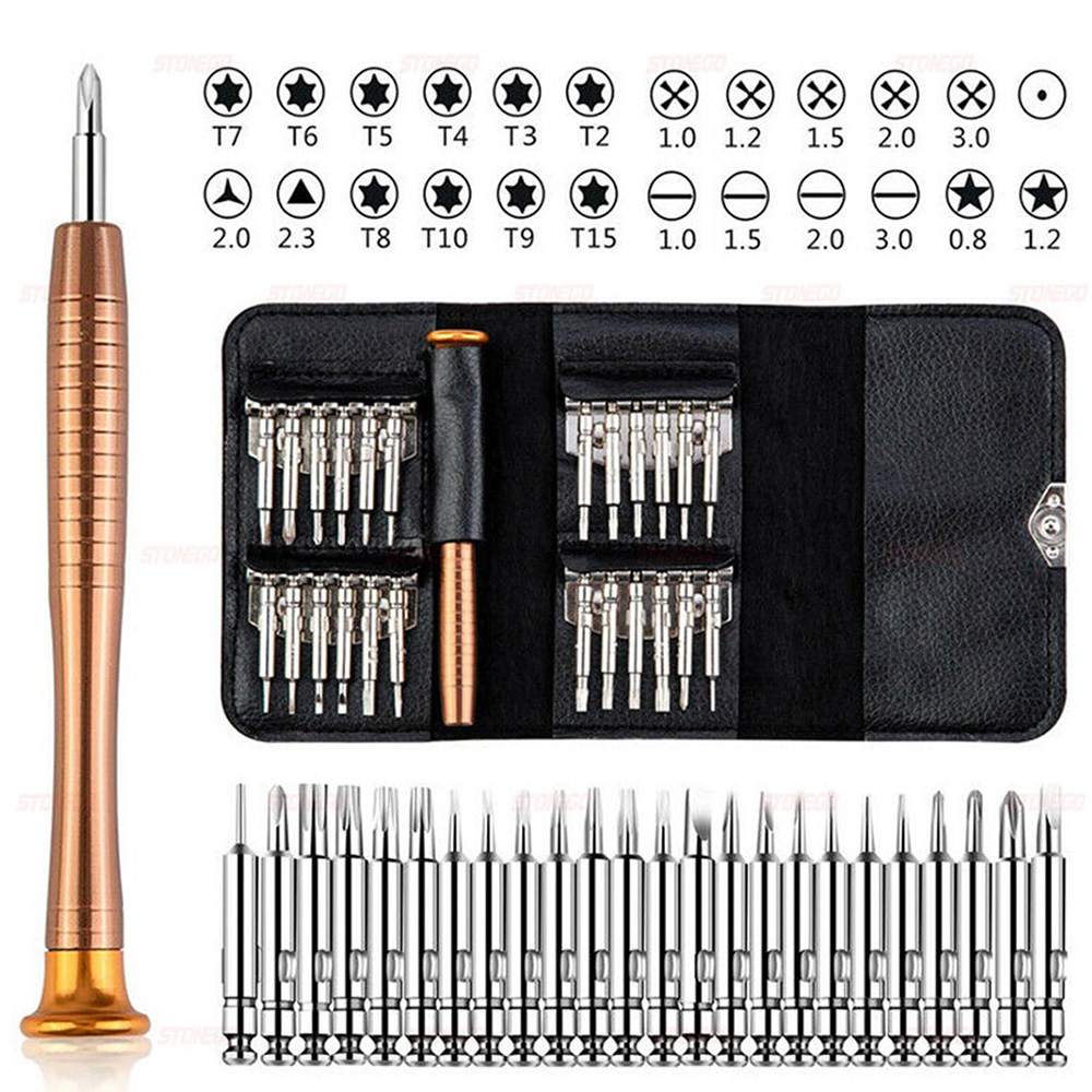 Set Obeng Presisi 25 in 1, Kit - Diy Electronics Com ulasan dan harga