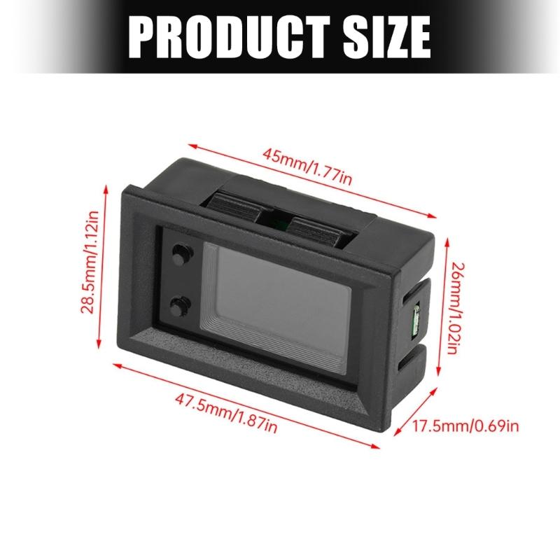 E8BD Panel Mount DC4-30V Meter - Diy Electronics Reviews ulasan dan harga